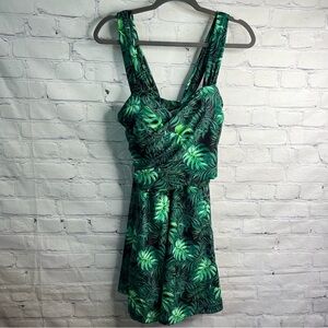 COCOPEAR Swimwear Swimsuit Dress Tropical 4XL NWT